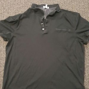 Calvin Klein contrast collar Polo shirt